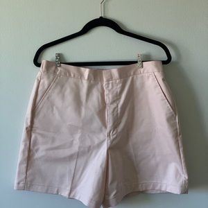 lee casual pink shorts